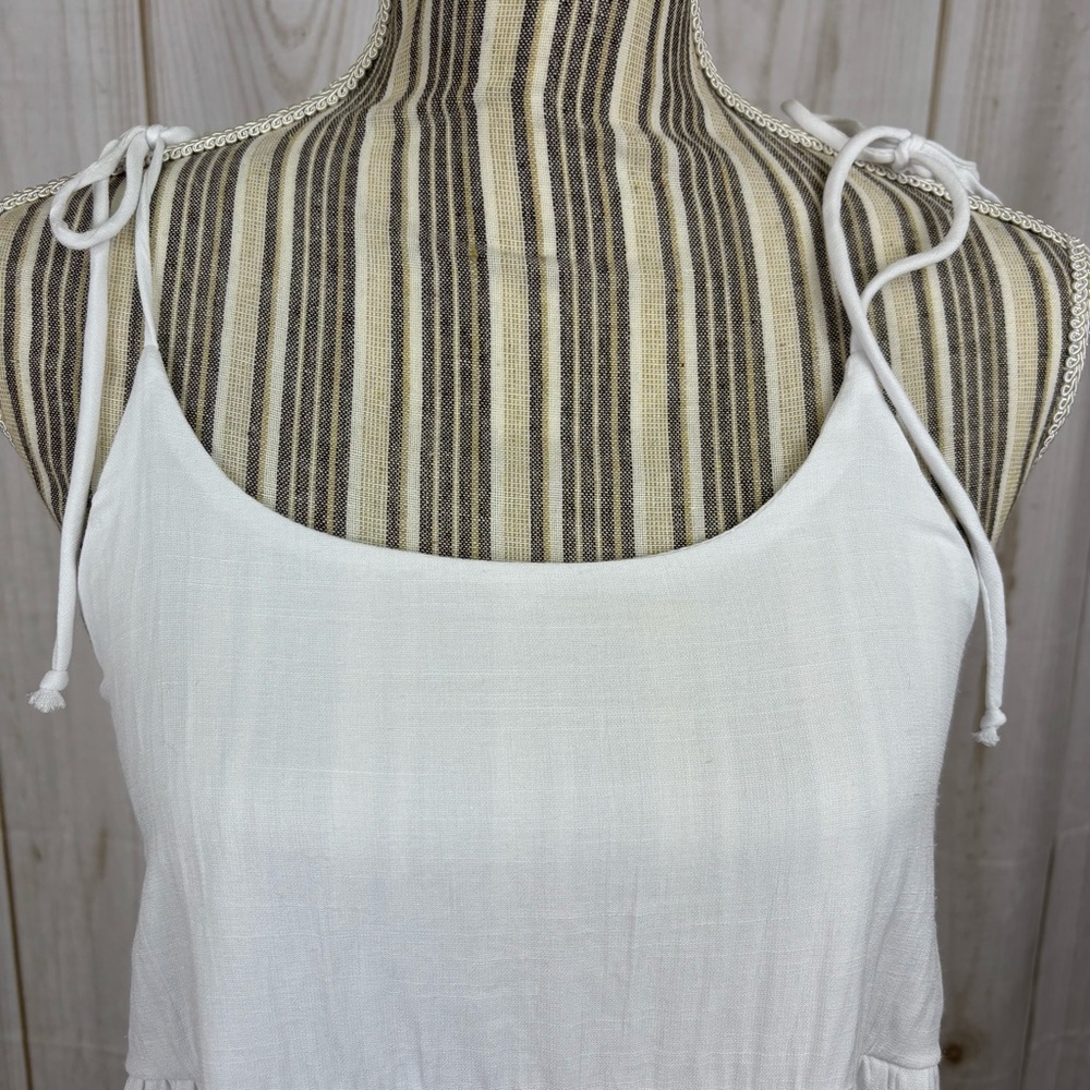 Altar'd State Boho Dress Tiered Flowy Lightweight Summer Mini White Sz Small - Picture 4 of 11